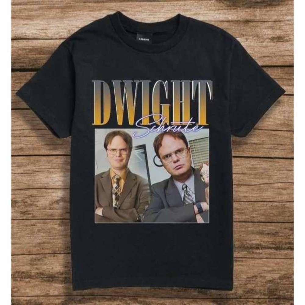 Dwight Schrute The Office Tv Show Fan Retro Graphic TShirt